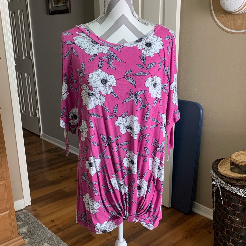 Cold Shoulder Top